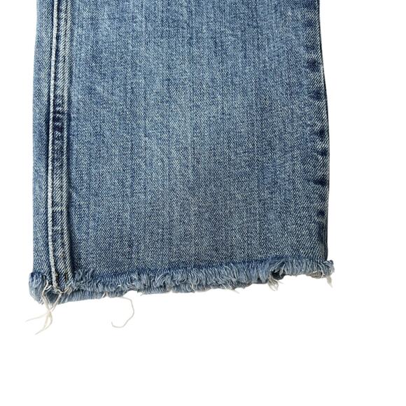 Everlane The Way High Distressed Denim High-Rise Straight Leg Jeans 24 R - Picture 13 of 16